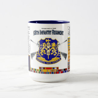 Taza Bicolor Regimiento de Infantería 15 oz Mug