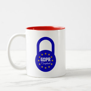 Taza Bicolor Regulación general obediente de la protección de