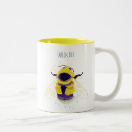 Taza Bicolor Reina Bee Mug