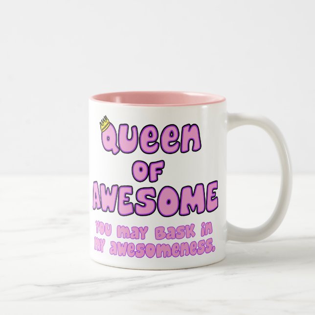 Taza Bicolor Reina de impresionante (Derecha)