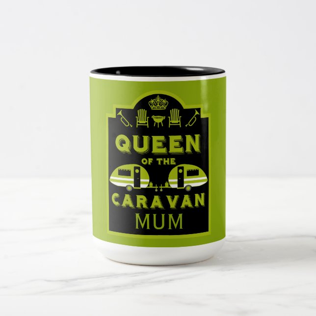 Taza Bicolor Reina de la caravana (Centro)