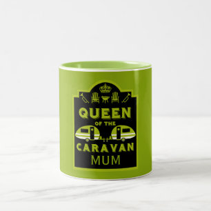 Taza Bicolor Reina de la caravana