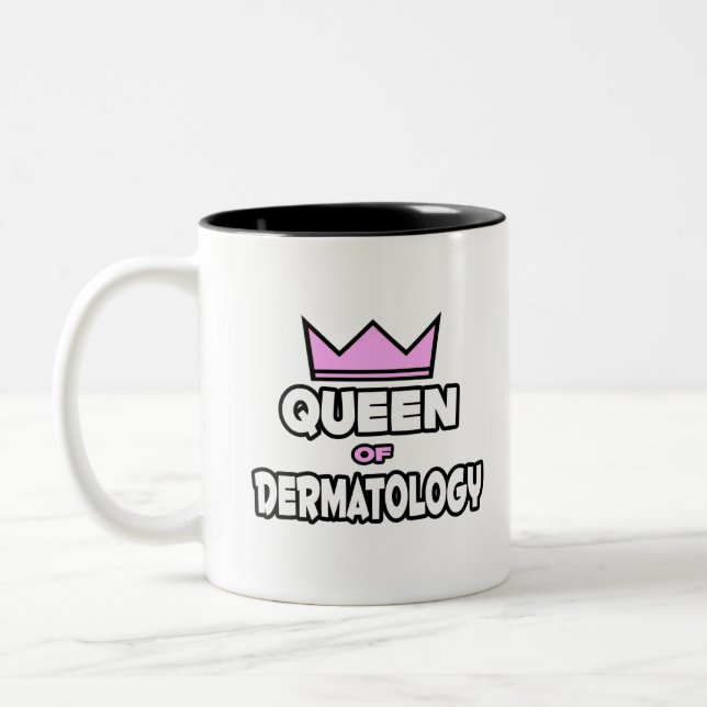 Taza Bicolor Reina de la dermatología (Izquierda)