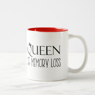 Taza Bicolor "REINA DE LA PÉRDIDA DE LA Memoria"