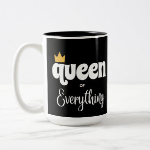 TAZA BICOLOR REINA DE TODO MUG