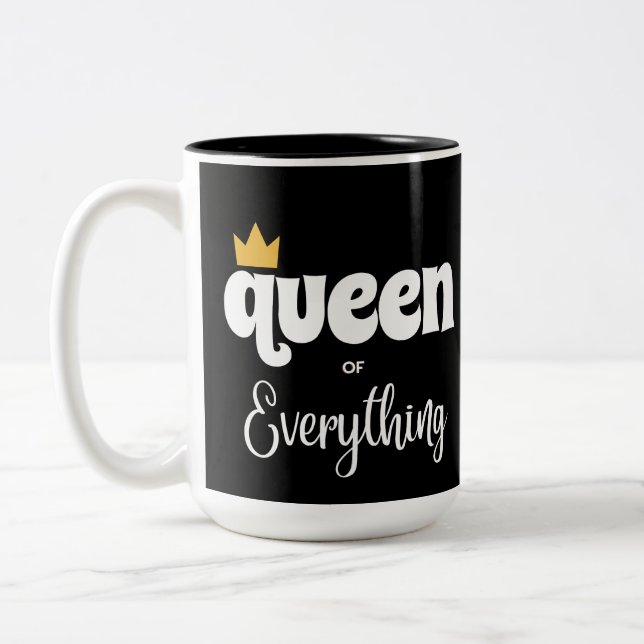 TAZA BICOLOR REINA DE TODO MUG (Izquierda)