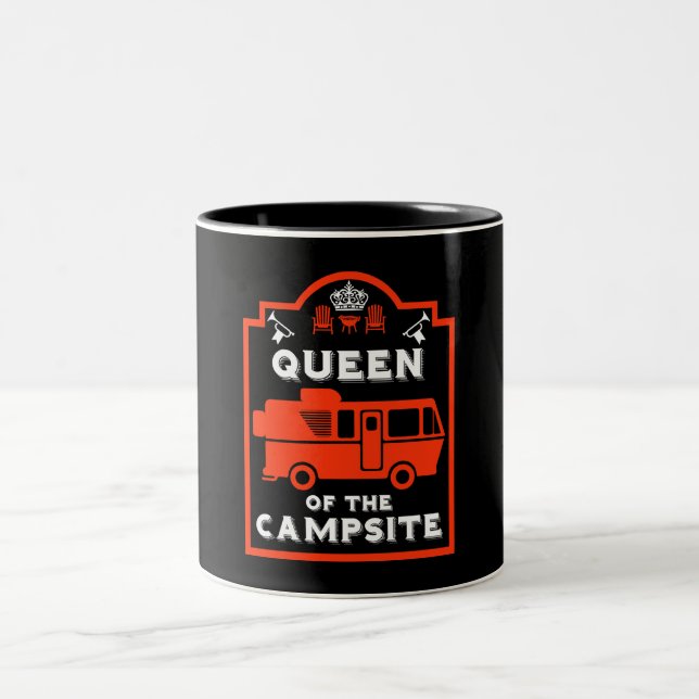 Taza Bicolor Reina Del Campamento (Centro)