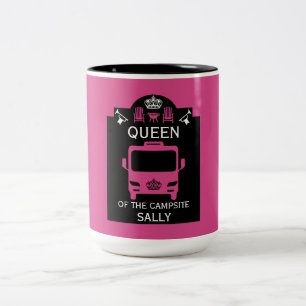 Taza Bicolor Reina Del Campamento