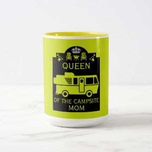 Taza Bicolor Reina Del Campamento