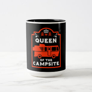 Taza Bicolor Reina Del Campamento