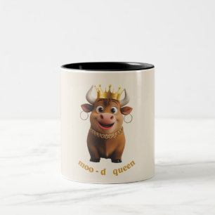 Taza Bicolor Reina del estado de ánimo