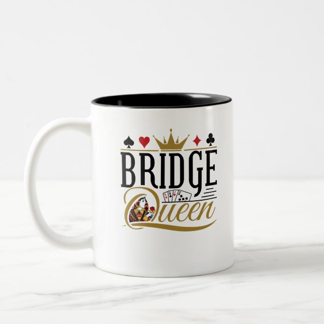 Taza Bicolor Reina del puente (Izquierda)