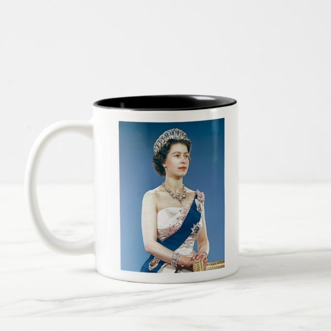 Taza Bicolor reina elizabeth (Izquierda)