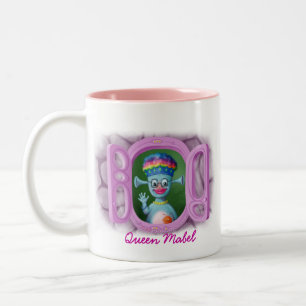 Taza Bicolor Reina Mabel y Cedric