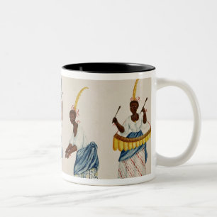 Taza Bicolor Reina y su habitación