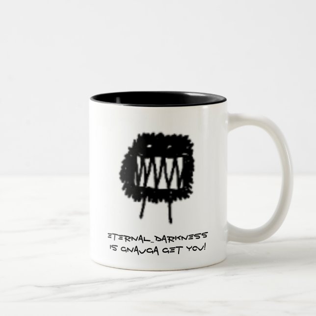 Taza Bicolor Reino de detestar - clan - Eternal_Darkness (Derecha)