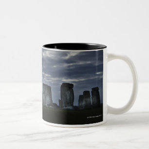 Taza Bicolor Reino Unido, Stonehenge, visión escénica en el