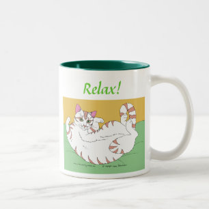 Taza Bicolor ¡Relájese!
