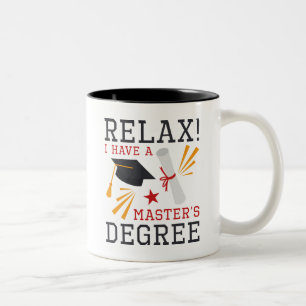 Taza Bicolor Relax Master's Grree
