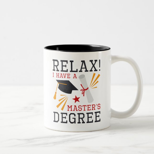 Taza Bicolor Relax Master's Grree (Derecha)
