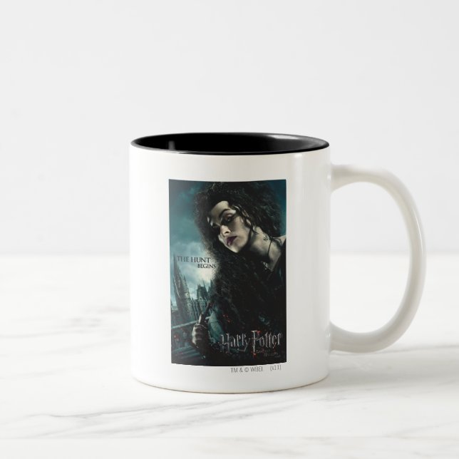 Taza Bicolor Reliquias de la Muerte - Bellatrix Lestrange 2 (Derecha)