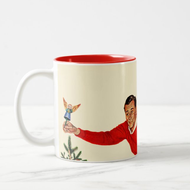 Taza Bicolor Rematar el árbol (Izquierda)
