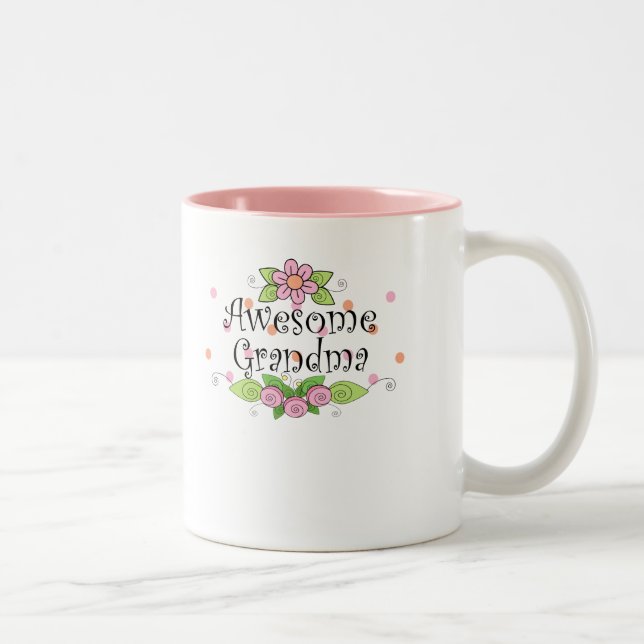 Taza Bicolor Remera Abuela Increíble (Derecha)