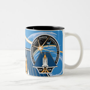 Taza Bicolor Remiendo de la NASA STS-115