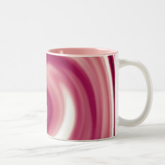 Taza Bicolor Remolino de la frambuesa