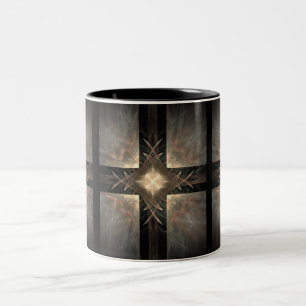Taza Bicolor Renacimiento de Fractal Mug