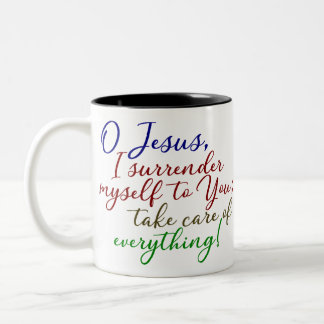 Taza Bicolor Rendirse a Novena