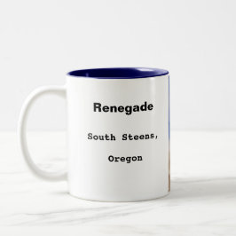 Taza Bicolor Renegado, semental salvaje