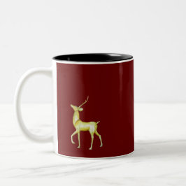 Taza Bicolor Renode Navidad Minimalista Moderna