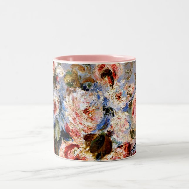 Taza Bicolor Renoir - Rosas de Wargemont (Centro)