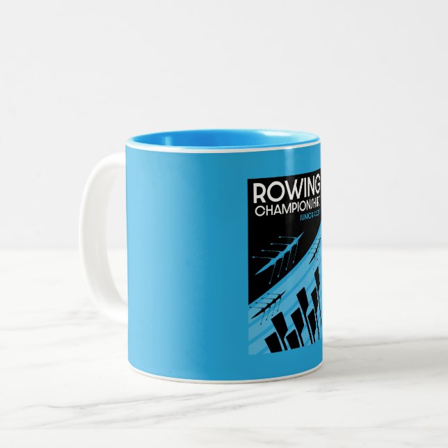 Taza Bicolor Rentabilidad internacional junior (Anverso izquierdo)