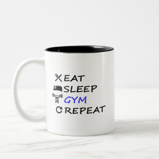 Taza Bicolor Repetir Gimnasio de sueño