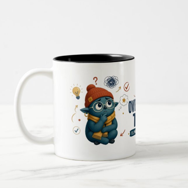 Taza Bicolor Repiensa Esto Divertido (Izquierda)