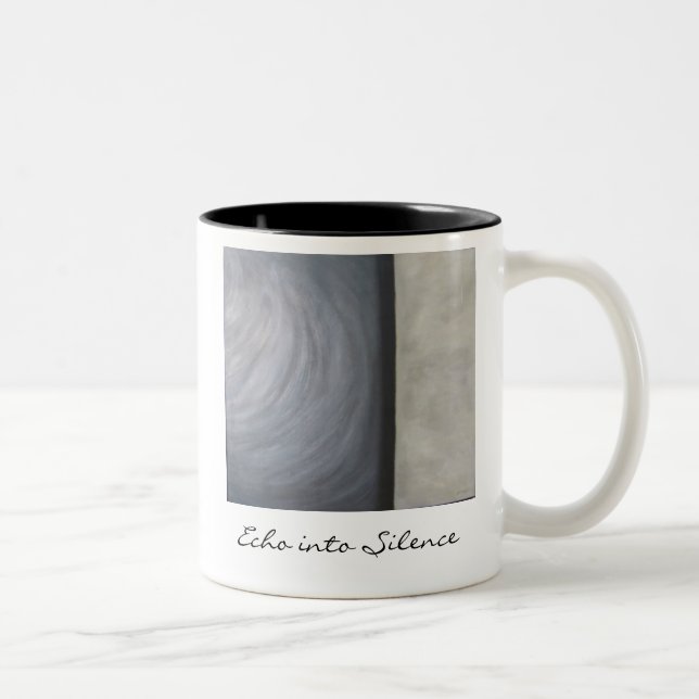 Taza Bicolor Repita en silencio (Derecha)