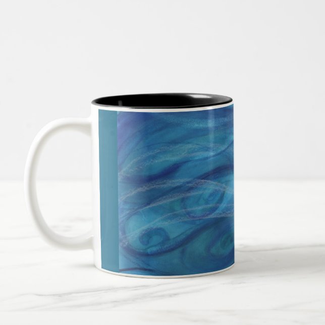 Taza Bicolor Reproducir el viento (Izquierda)