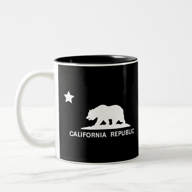 Taza Bicolor República de California (Izquierda)
