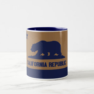 Taza Bicolor República de California