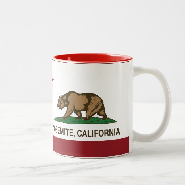 Taza Bicolor República de Yosemite California (Derecha)