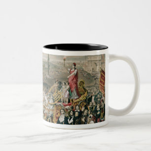 Taza Bicolor República Democratic y social universal