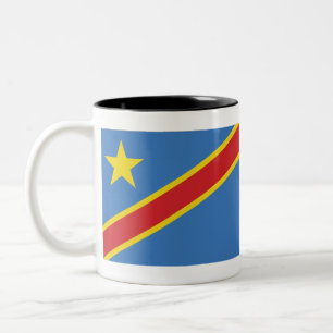 Taza Bicolor República Democrática del Congo