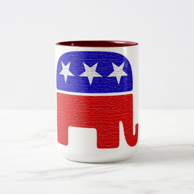 TAZA BICOLOR REPUBLICANO (Centro)