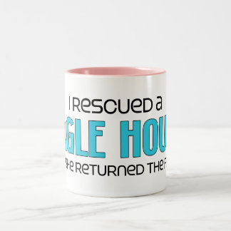 Taza Bicolor Rescaté una adopción (femenina) del perro del