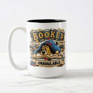 Taza Bicolor Reservado No Disponible Personalizado Divertido