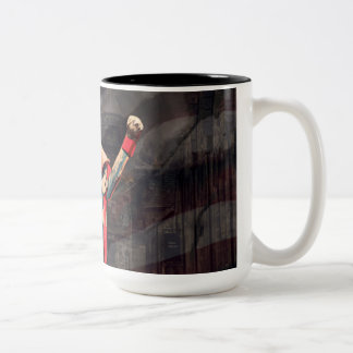 Taza Bicolor Resist - Café Mug