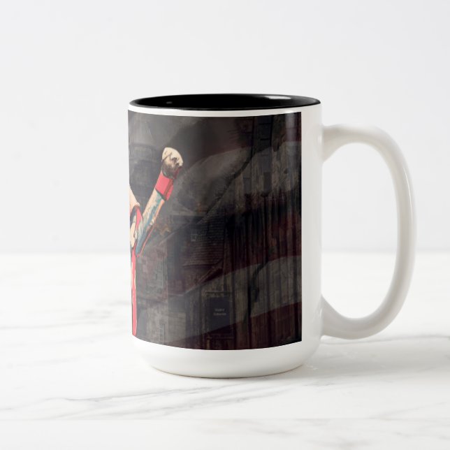 Taza Bicolor Resist - Café Mug (Derecha)