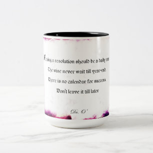 Taza Bicolor Resoluciones - Mug